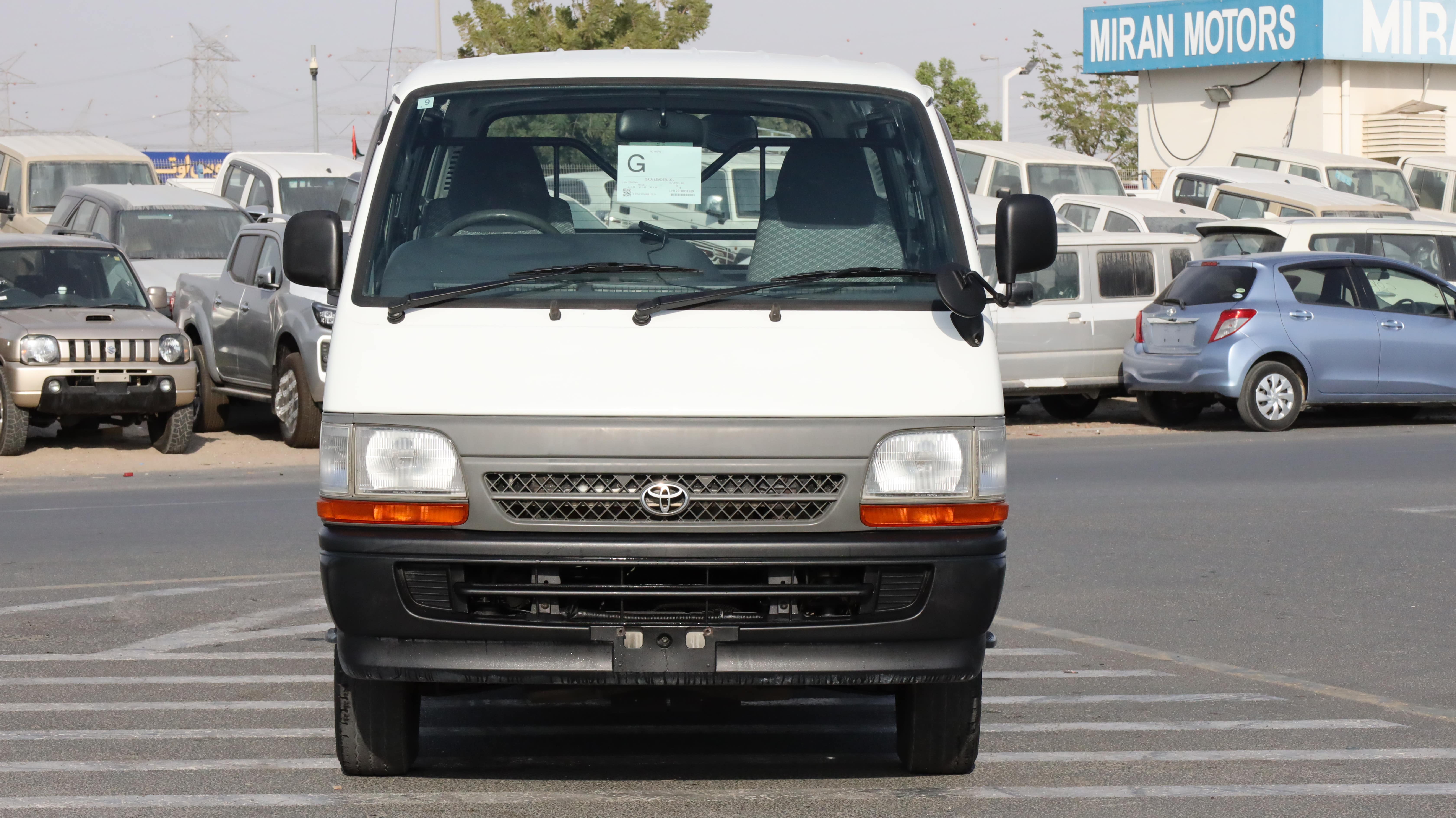 Toyota HiAce White Commercial Passenger Van
