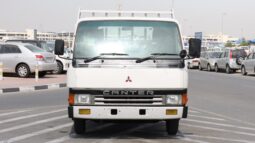 
										Mitsubishi Canter White Flatbed Truck full									