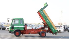 Nissan Diesel Flatbed Truck Green